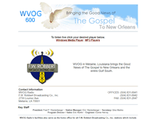 Tablet Screenshot of 600wvog.com